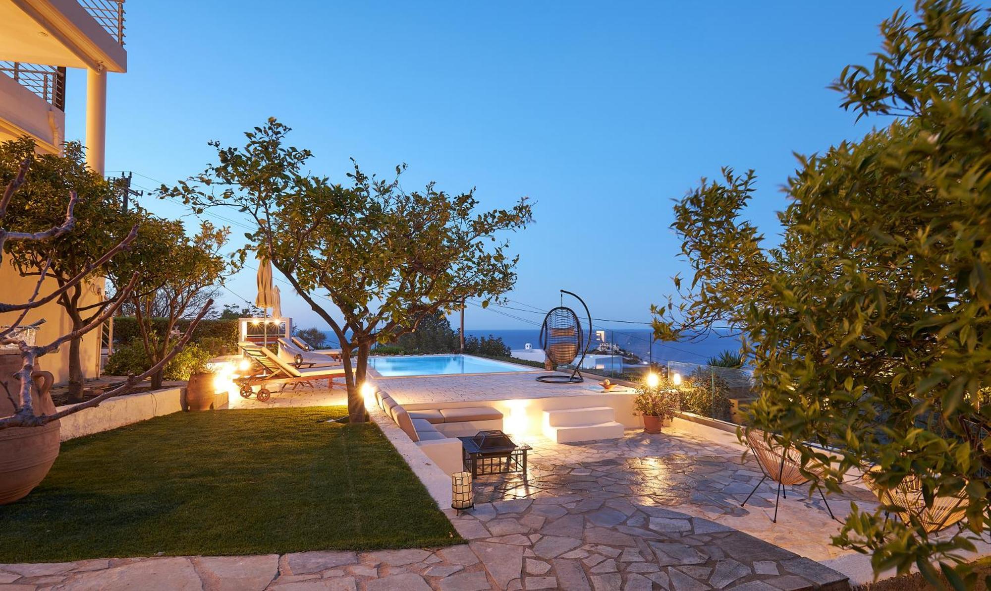 Private Villa Agia Pelagia  Esterno foto